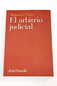 Image of El arbitrio judicial
