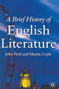 Image of A brief history of English literature