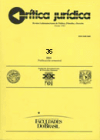 Image of Crítica Jurídica