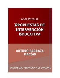 Image of Elaboración de propuestas de intervención educativa