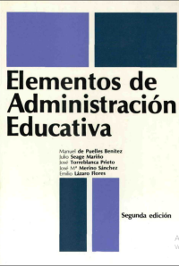 Image of Elementos de administracion educativa