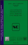 Los contratos preparatorios en el derecho civil mexicano