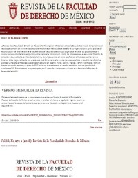 Image of Revista de la Facultad de Derecho de México