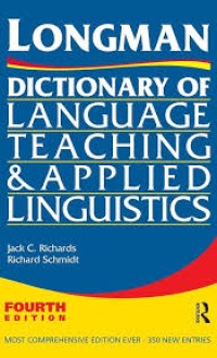 Image of Longman dictionary of language teaching and applied linguistics