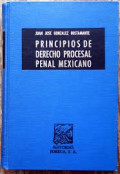 Principios de derecho procesal penal mexicano