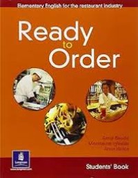 Image of Ready to order: elementary english for the restaurant industry : students'book